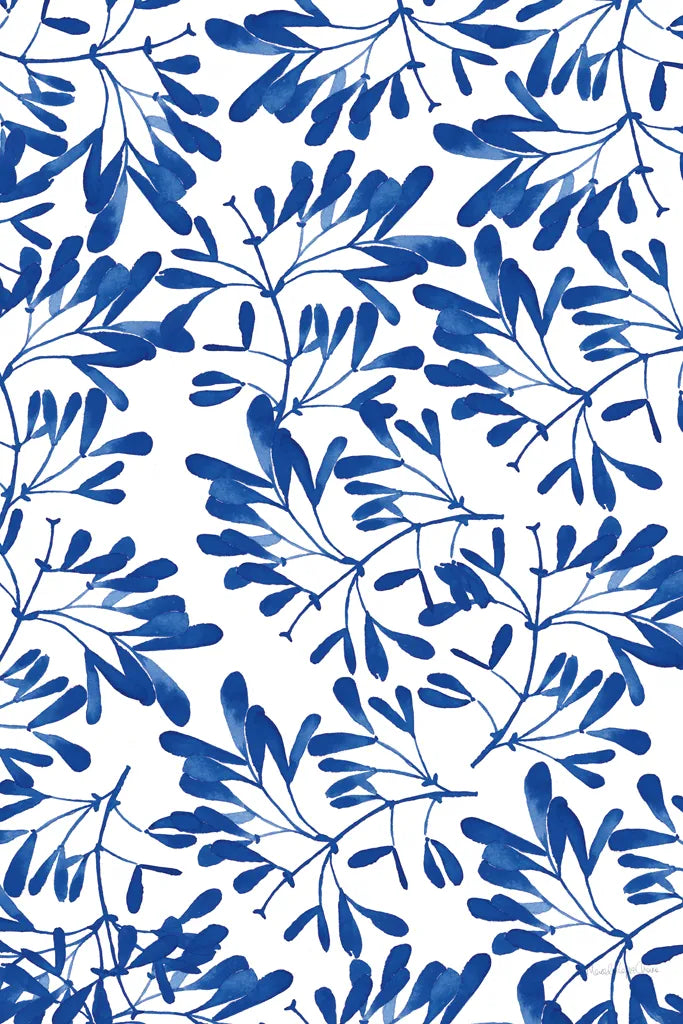 Modern Leaves II by Mercedes Lopez Charro. SKU 77492h. Archival Giclee Fine art print for wall decor.