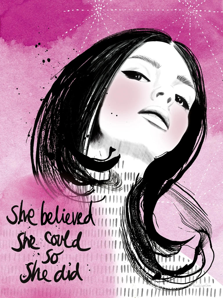 Moon Girl I v2 by Mercedes Lopez Charro
