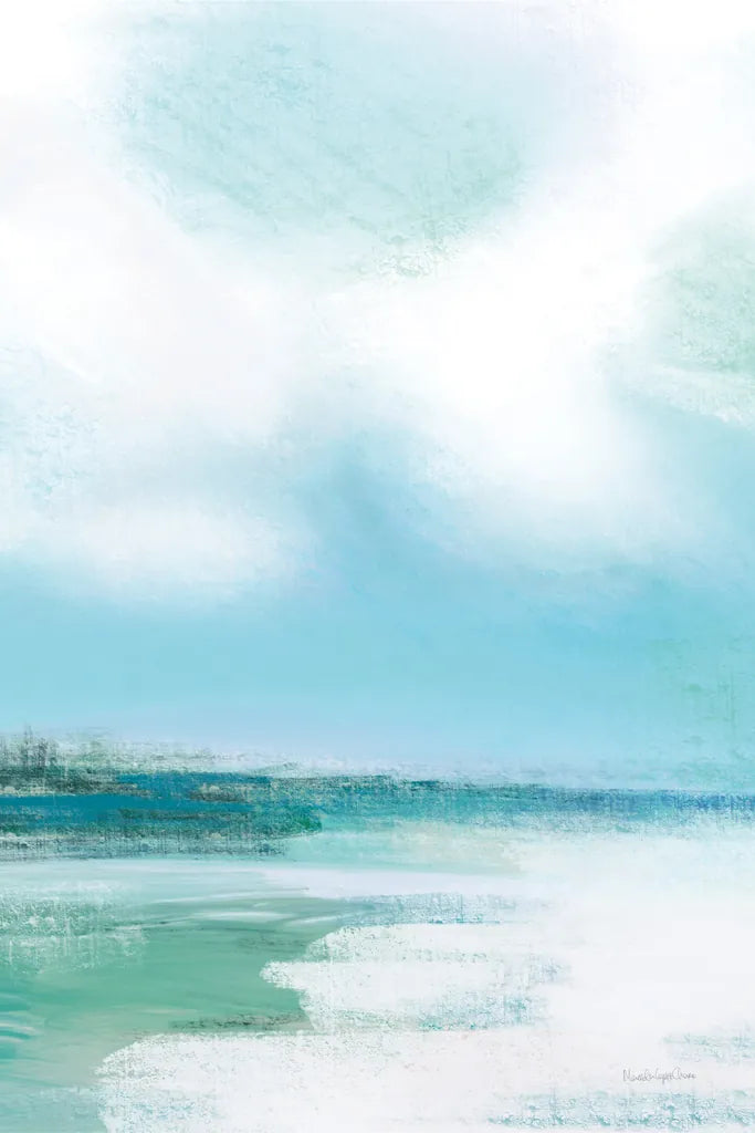 Morning Swim by Mercedes Lopez Charro. SKU 70161h. Archival Giclee Fine art print for wall decor.