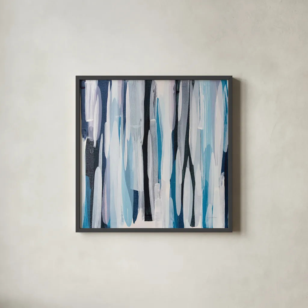 Naval by Mercedes Lopez Charro. Shown in a sleek black glass frame for a contemporary gallery look. Available as an archival giclee rolled canvas, fine art paper, or poster print. SKU 101400a.