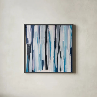 Naval by Mercedes Lopez Charro. Shown in a sleek black glass frame for a contemporary gallery look. Available as an archival giclee rolled canvas, fine art paper, or poster print. SKU 101400a.