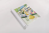 Never Enough Books I by Mercedes Lopez Charro. shown as a rolled paper print. Available as archival giclee rolled canvas, fine art paper, or poster print. SKU 98644h.