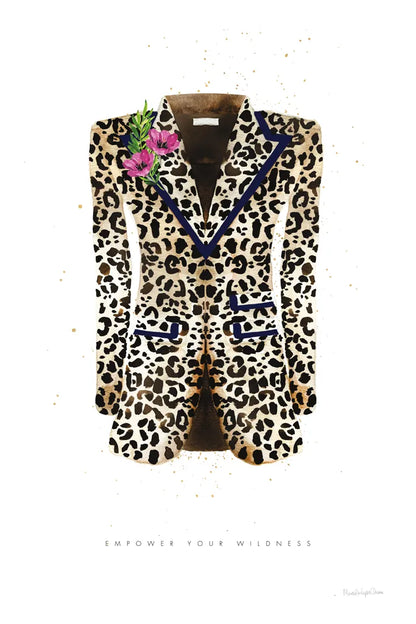 On the Wild Side II by Mercedes Lopez Charro. SKU 70151h. Archival Giclee Fine art print for wall decor.