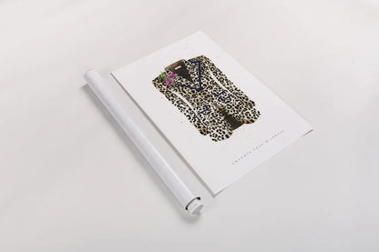 On the Wild Side II by Mercedes Lopez Charro. shown as a rolled paper print. Available as archival giclee rolled canvas, fine art paper, or poster print. SKU 70151h.