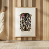 On the Wild Side II by Mercedes Lopez Charro. shown as over sized large wall art. Available as an archival giclee rolled canvas, fine art paper, or poster print. SKU 70151h.
