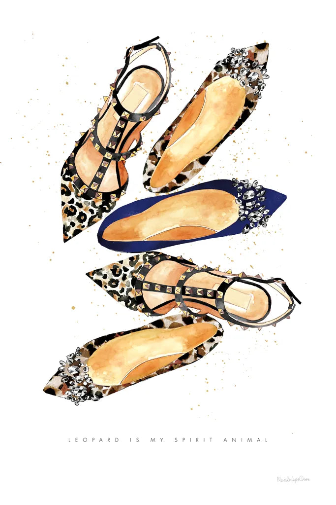 On the Wild Side III by Mercedes Lopez Charro. SKU 70152h. Archival Giclee Fine art print for wall decor.