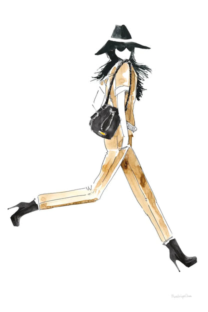 Out On the Town I by Mercedes Lopez Charro. SKU 67036h. Archival Giclee Fine art print for wall decor.