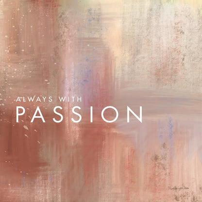 Passion by Mercedes Lopez Charro. SKU 67822a. Archival Giclee Fine art print for wall decor.