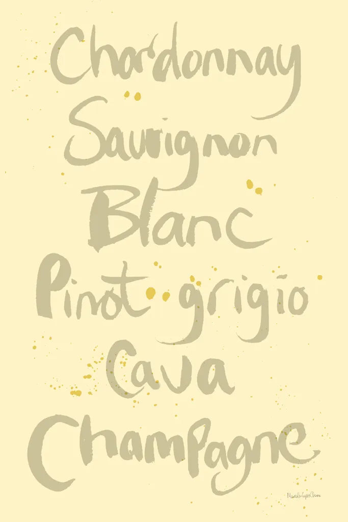 Pop the Cork Wine Words II by Mercedes Lopez Charro. SKU 77325h. Archival Giclee Fine art print for wall decor.