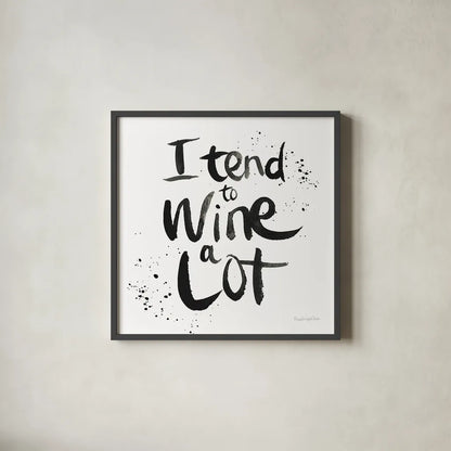 Pop the Cork XIV by Mercedes Lopez Charro. Shown in a sleek black glass frame for a contemporary gallery look. Available as an archival giclee rolled canvas, fine art paper, or poster print. SKU 74968a.