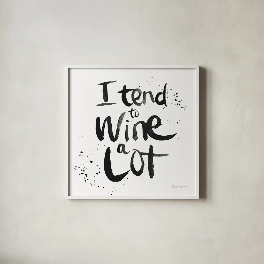 Pop the Cork XIV by Mercedes Lopez Charro. Shown in a crisp white glass frame for a clean and minimalist style. Available as an archival giclee rolled canvas, fine art paper, or poster print. SKU 74968a.