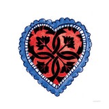 Sacred Heart IV by Mercedes Lopez Charro. SKU 82860a. Archival Giclee Fine art print for wall decor.