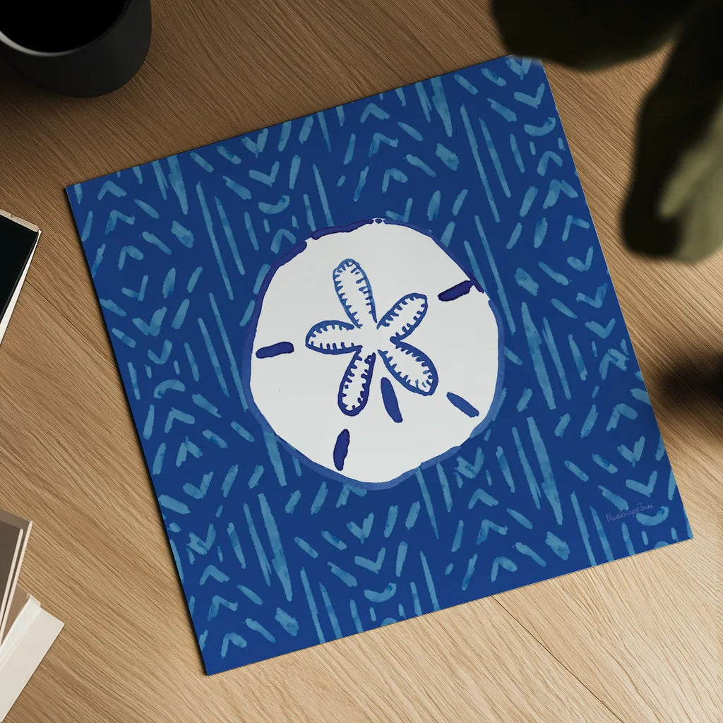 Salty Waves VII by Mercedes Lopez Charro. Shown as a detailed flat fine art print, highlighting archival giclee quality. Available as an archival giclee rolled canvas, fine art paper, or poster print. SKU 78678a.