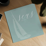 Seas the Day by Mercedes Lopez Charro. Shown as a detailed flat fine art print, highlighting archival giclee quality. Available as an archival giclee rolled canvas, fine art paper, or poster print. SKU 68301a.