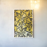 Serving Face by Mercedes Lopez Charro. shown as a paper print in a white frame. Available as a archival giclee rolled canvas, fine art paper, or poster print. SKU 87980h.