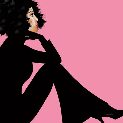 She is Everything I by Mercedes Lopez Charro. SKU 71322a. Archival Giclee Fine art print for wall decor.