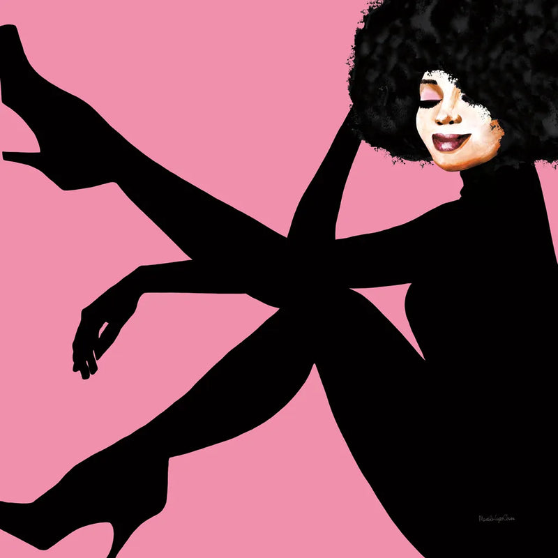 She is Everything II by Mercedes Lopez Charro. SKU 71323a. Archival Giclee Fine art print for wall decor.