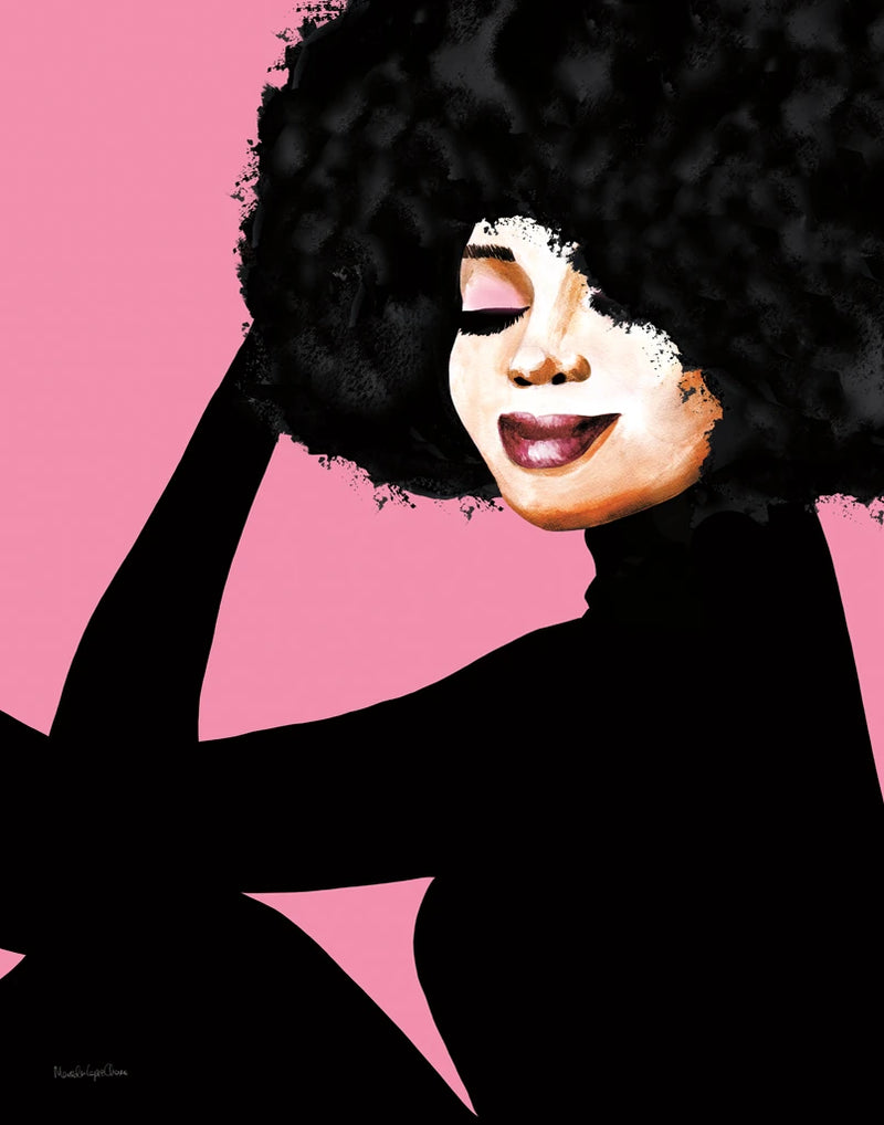 She is Everything II Crop by Mercedes Lopez Charro