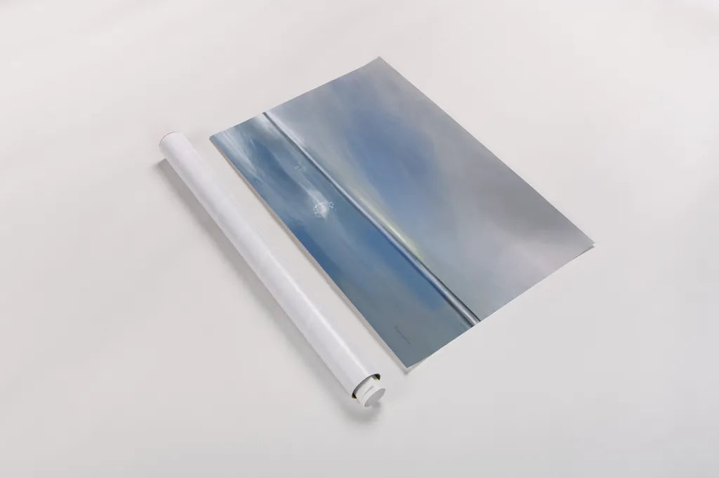 Shining Sea by Mercedes Lopez Charro. shown as a rolled paper print. Available as archival giclee rolled canvas, fine art paper, or poster print. SKU 67956i.