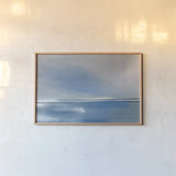 Shining Sea by Mercedes Lopez Charro. shown as a paper print in a natural frame. Available as a archival giclee rolled canvas, fine art paper, or poster print. SKU 67956i.