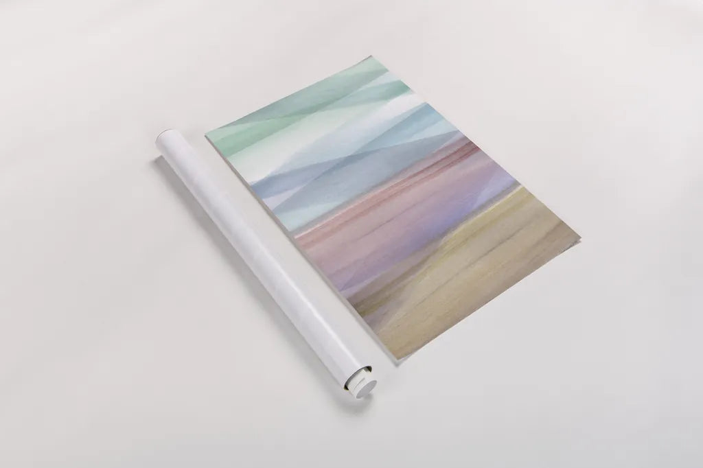 Soft Summer I by Mercedes Lopez Charro. shown as a rolled paper print. Available as archival giclee rolled canvas, fine art paper, or poster print. SKU 66362h.