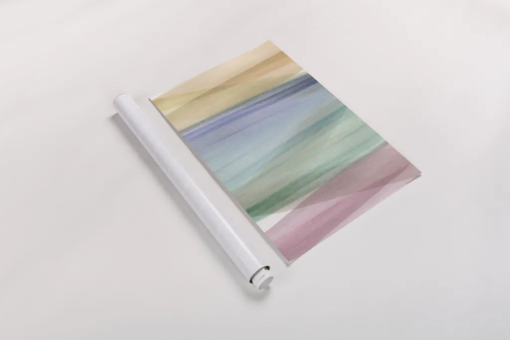 Soft Summer II by Mercedes Lopez Charro. shown as a rolled paper print. Available as archival giclee rolled canvas, fine art paper, or poster print. SKU 66363h.