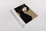 Soul by Mercedes Lopez Charro. shown as a rolled paper print. Available as archival giclee rolled canvas, fine art paper, or poster print. SKU 70520h.
