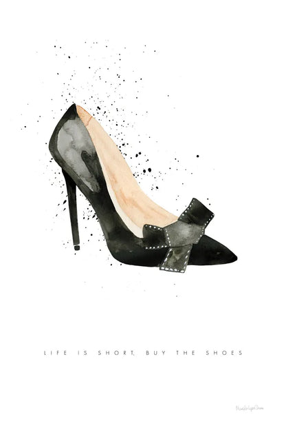 Stiletto Style III by Mercedes Lopez Charro. SKU 67959h. Archival Giclee Fine art print for wall decor.