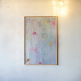 Summer House by Mercedes Lopez Charro. shown as a paper print in a natural frame. Available as a archival giclee rolled canvas, fine art paper, or poster print. SKU 102787h.