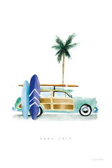 Surf Days I by Mercedes Lopez Charro. SKU 70236h. Archival Giclee Fine art print for wall decor.