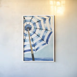 Surf and Sun I by Mercedes Lopez Charro. shown as a paper print in a white frame. Available as a archival giclee rolled canvas, fine art paper, or poster print. SKU 70154h.