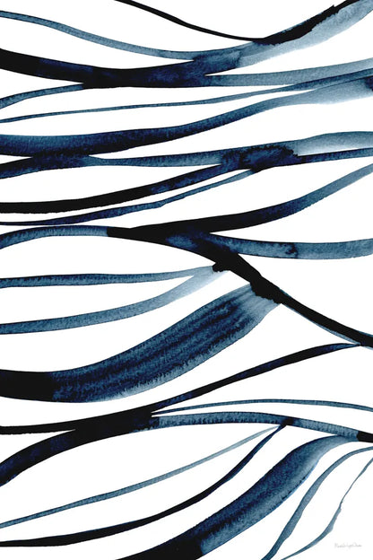 Threads of Blue II by Mercedes Lopez Charro. SKU 79529h. Archival Giclee Fine art print for wall decor.