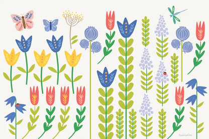 Time To Bloom I by Mercedes Lopez Charro. SKU 83291i. Archival Giclee Fine art print for wall decor.