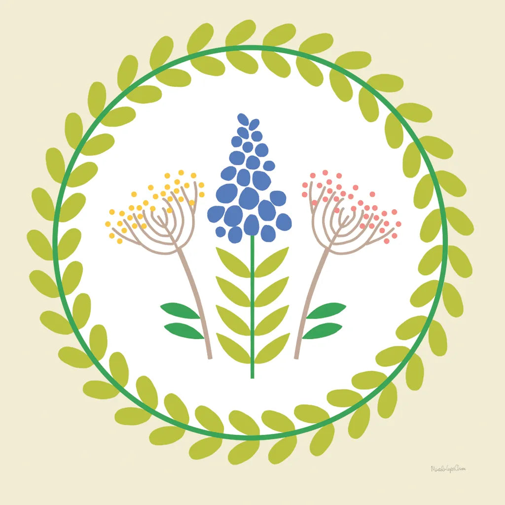 Time To Bloom II by Mercedes Lopez Charro. SKU 83292a. Archival Giclee Fine art print for wall decor.