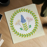 Time To Bloom II by Mercedes Lopez Charro. Shown as a detailed flat fine art print, highlighting archival giclee quality. Available as an archival giclee rolled canvas, fine art paper, or poster print. SKU 83292a.