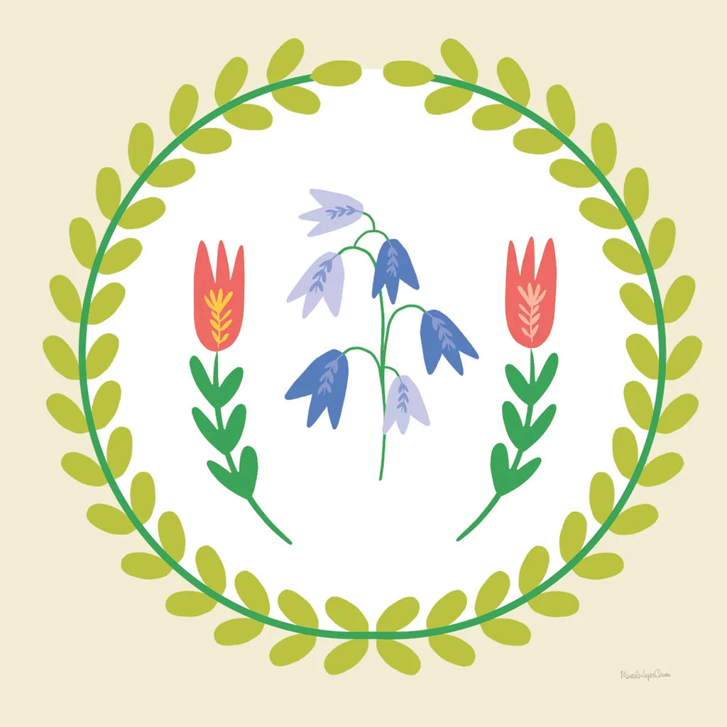 Time To Bloom III by Mercedes Lopez Charro. SKU 83293a. Archival Giclee Fine art print for wall decor.