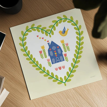 Time To Bloom VII by Mercedes Lopez Charro. Shown as a detailed flat fine art print, highlighting archival giclee quality. Available as an archival giclee rolled canvas, fine art paper, or poster print. SKU 83297a.