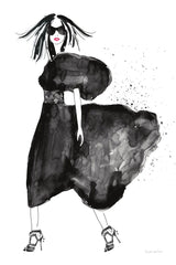 Uptown Fashion I by Mercedes Lopez Charro. SKU 67038h. Archival Giclee Fine art print for wall decor.