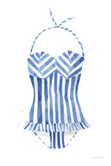 Vintage Swimwear I by Mercedes Lopez Charro. SKU 66614h. Archival Giclee Fine art print for wall decor.
