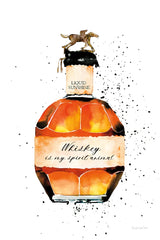 Whiskey is My Spirit Animal by Mercedes Lopez Charro. SKU 66451h. Archival Giclee Fine art print for wall decor.
