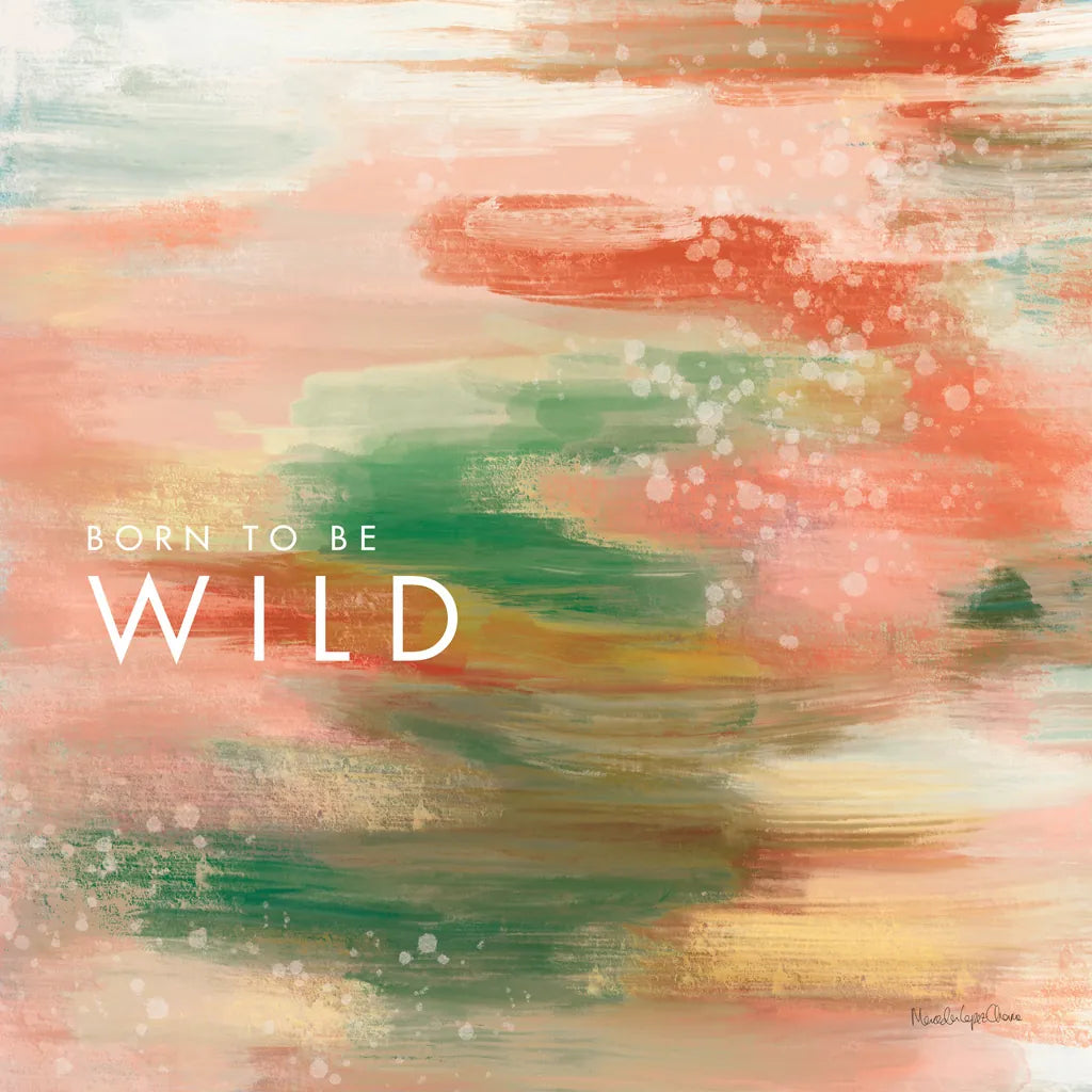 Wild by Mercedes Lopez Charro. SKU 67823a. Archival Giclee Fine art print for wall decor.