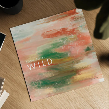 Wild by Mercedes Lopez Charro. Shown as a detailed flat fine art print, highlighting archival giclee quality. Available as an archival giclee rolled canvas, fine art paper, or poster print. SKU 67823a.