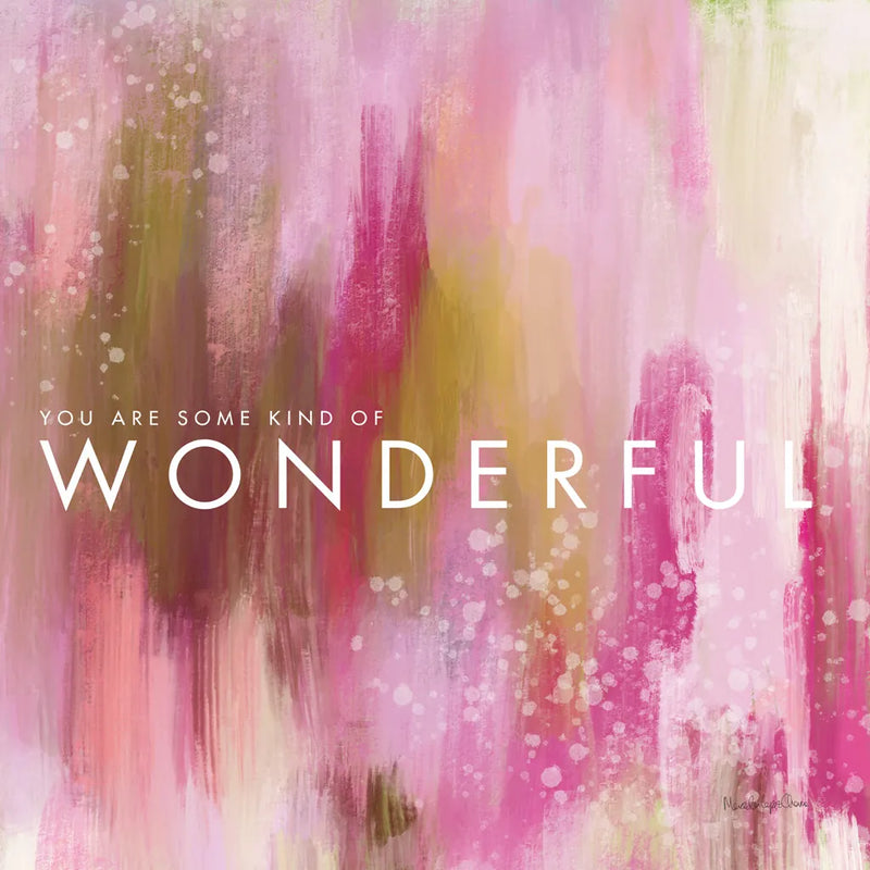 Wonderful by Mercedes Lopez Charro. SKU 67824a. Archival Giclee Fine art print for wall decor.