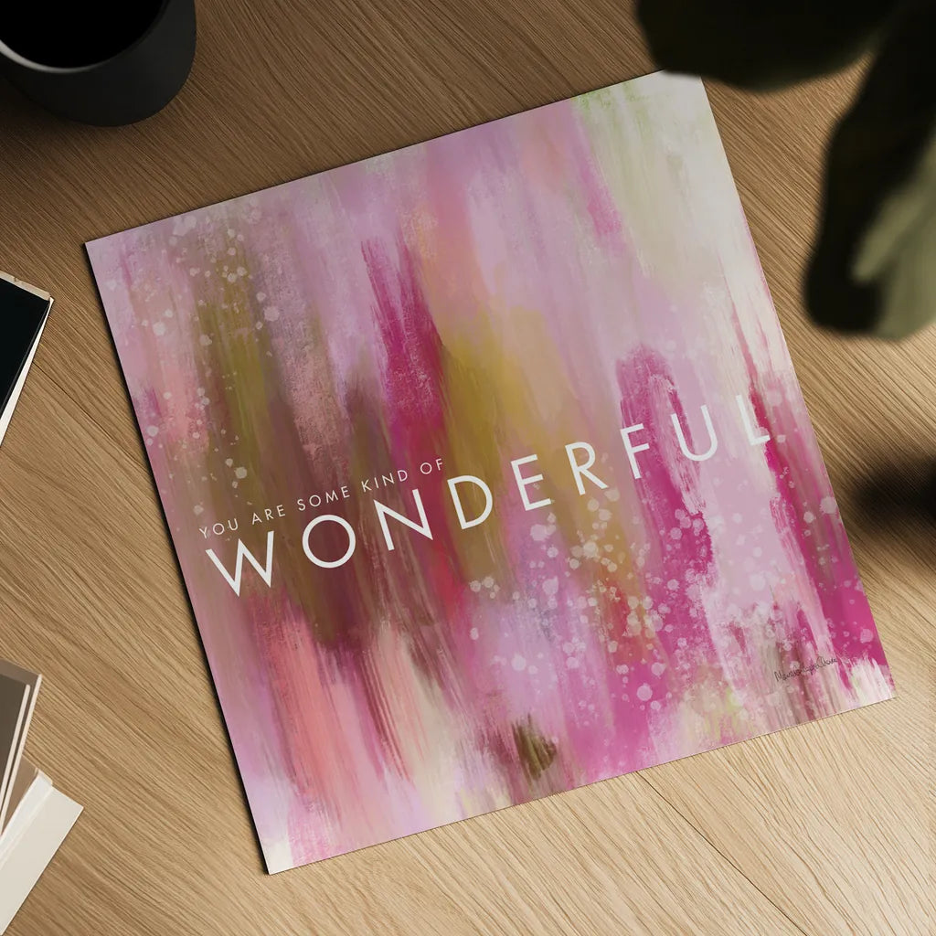 Wonderful by Mercedes Lopez Charro. Shown as a detailed flat fine art print, highlighting archival giclee quality. Available as an archival giclee rolled canvas, fine art paper, or poster print. SKU 67824a.