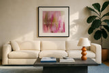 Wonderful by Mercedes Lopez Charro. Displayed in a glass frame with matte in a clean modern living room. Available as an archival giclee rolled canvas, fine art paper, or poster print. SKU 67824a.