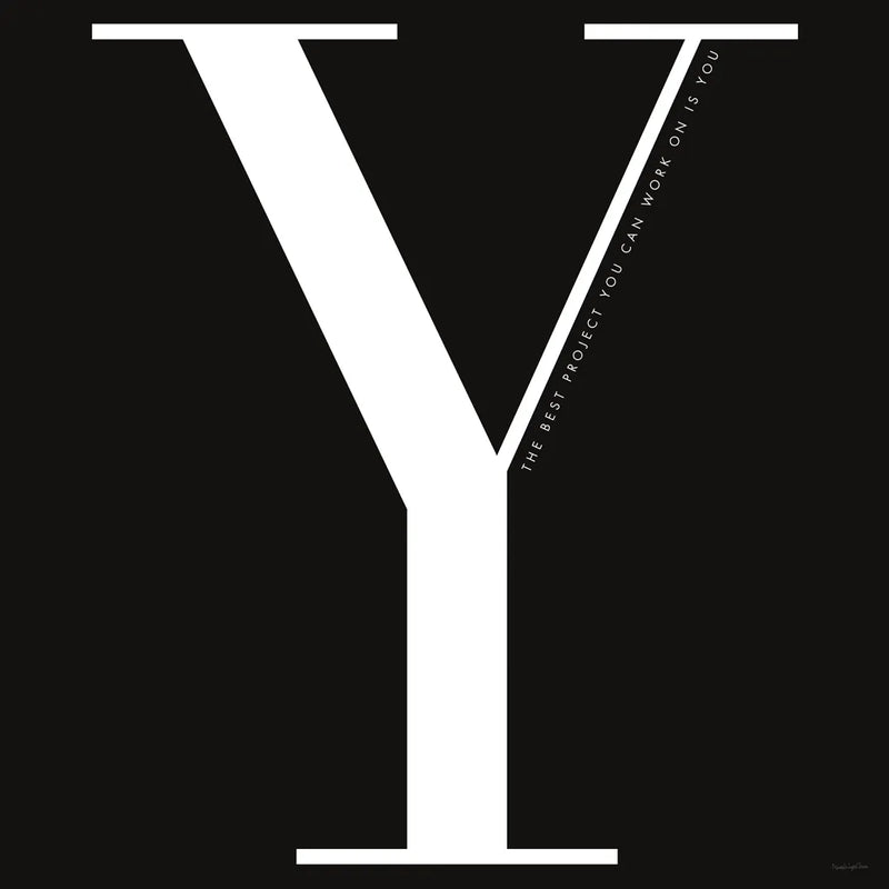 Y is for You by Mercedes Lopez Charro. SKU 64144a. Archival Giclee Fine art print for wall decor.