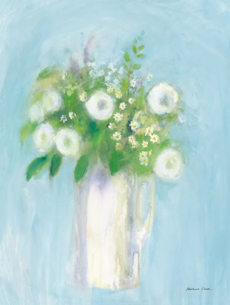 Alloway Blossom on Blue by Michael Clark