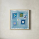 Calm Breeze by Michael Clark. Shown in a natural wood glass frame for a timeless modern aesthetic. Available as an archival giclee rolled canvas, fine art paper, or poster print. SKU 27465a.