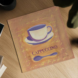 Cappaccino by Michael Clark. Shown as a detailed flat fine art print, highlighting archival giclee quality. Available as an archival giclee rolled canvas, fine art paper, or poster print. SKU 27435a.