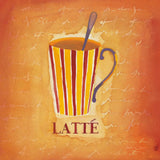 Latte by Michael Clark. SKU 27440a. Archival Giclee Fine art print for wall decor.